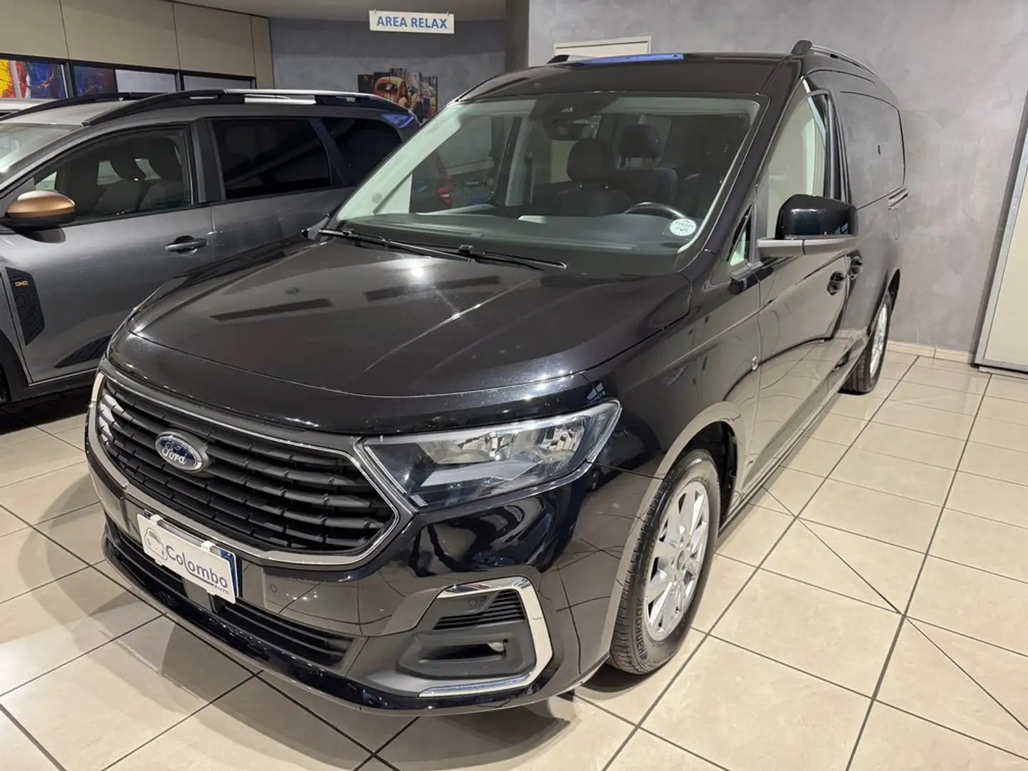 Ford Grand Tourneo Connect 2.0d Ecoblue Aut 7pt Titanium App conn 16" Nero - 1