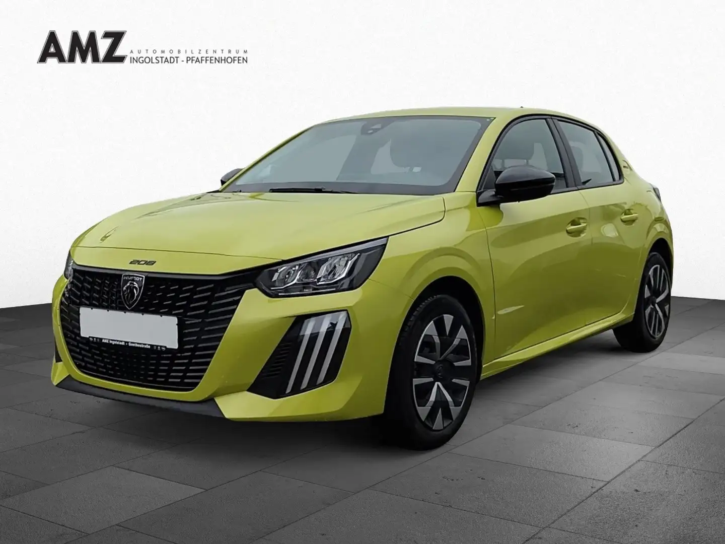 Peugeot 208 Style 100PS Klima PDC SitzH. SpurH. Geel - 2