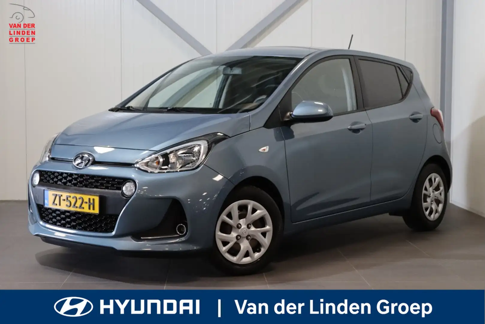 Hyundai i10 1.0i Comfort-Smart Pack Navi|Pdc|Carplay|Airco|Rij Blauw - 1
