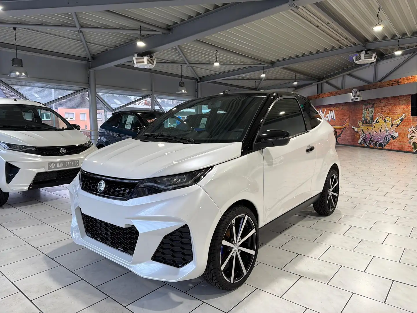 Aixam Coupe Ambition GTi Diesel E5+ 6 kW (8 PS), Automatik Weiß - 1