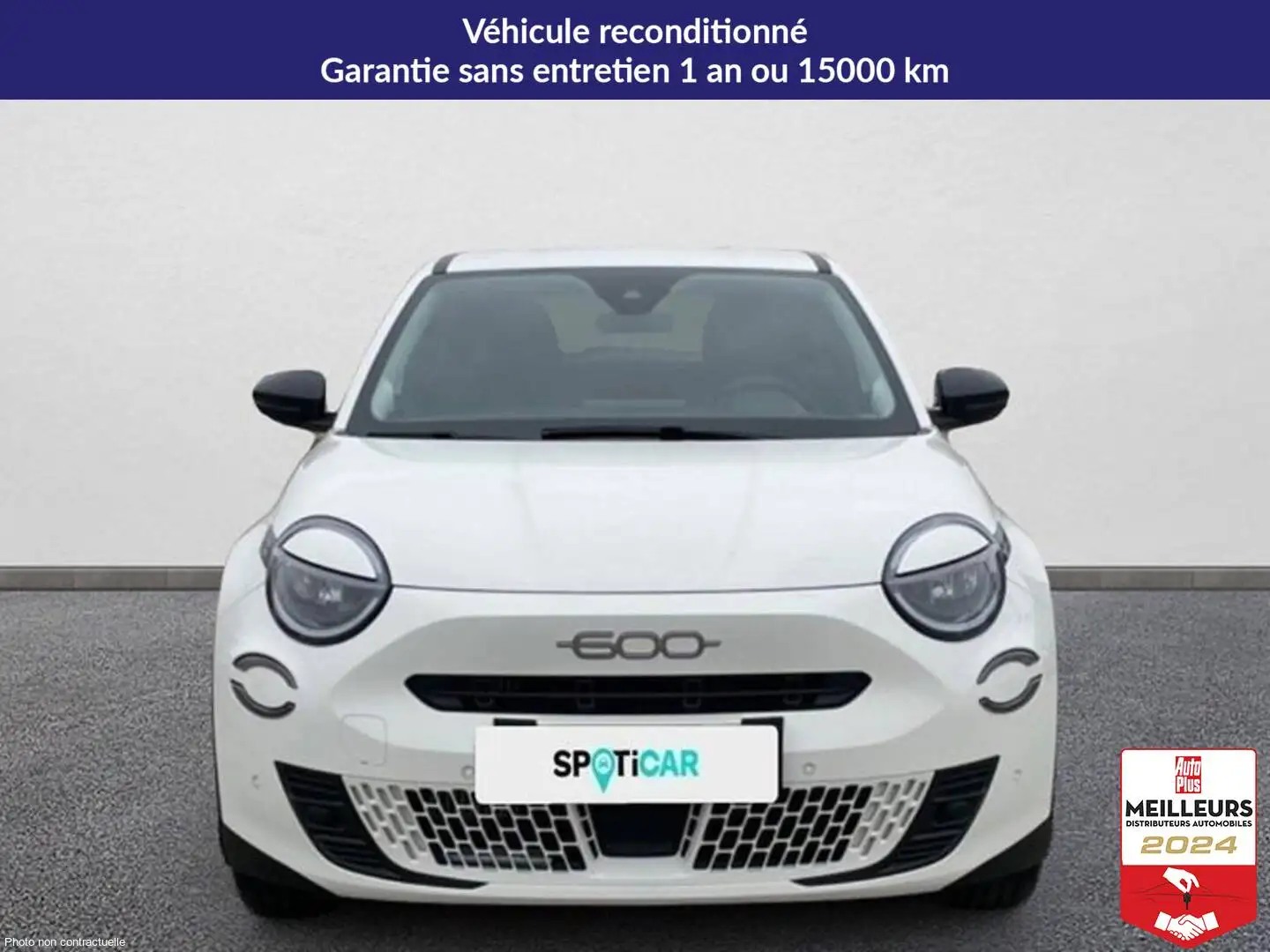 Fiat 600 600 1.2 hybrid 100 ch dct6 Blanc - 2