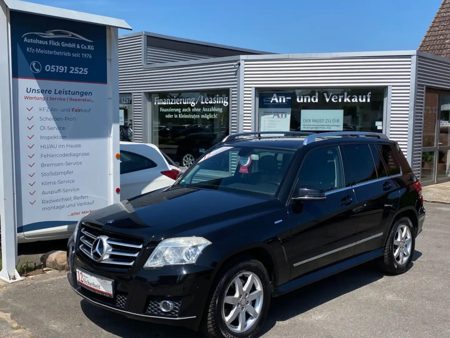 Mercedes-Benz GLK 220 /4Matic/Leder/Panorama/Automatik/Sitzheiz Чорний - 1