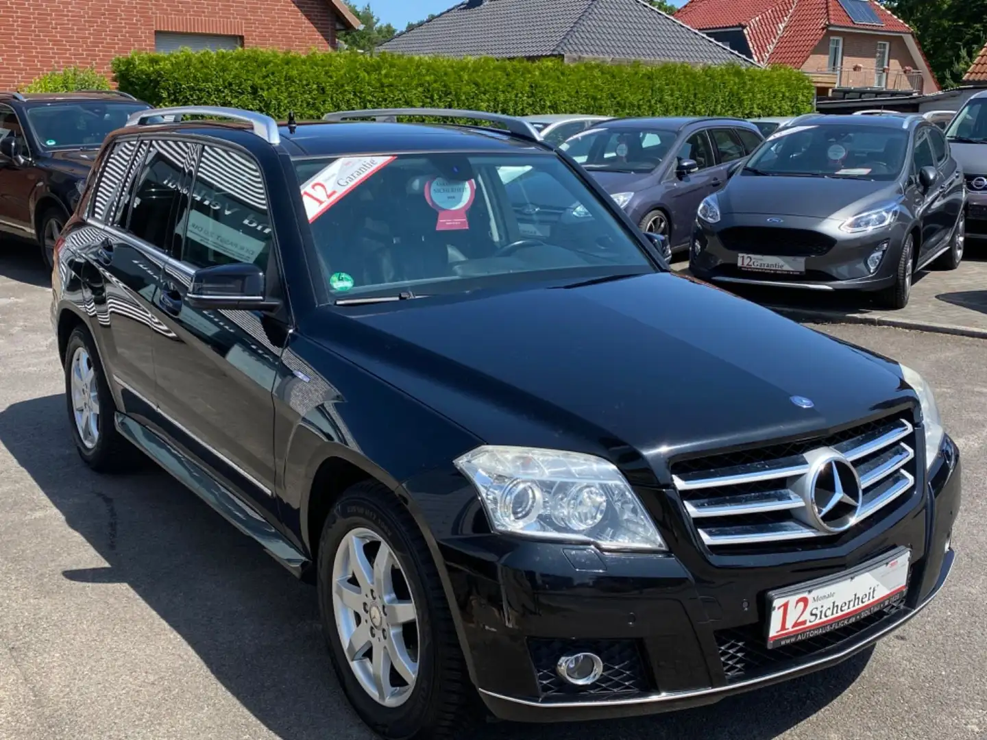 Mercedes-Benz GLK 220 /4Matic/Leder/Panorama/Automatik/Sitzheiz Чорний - 2