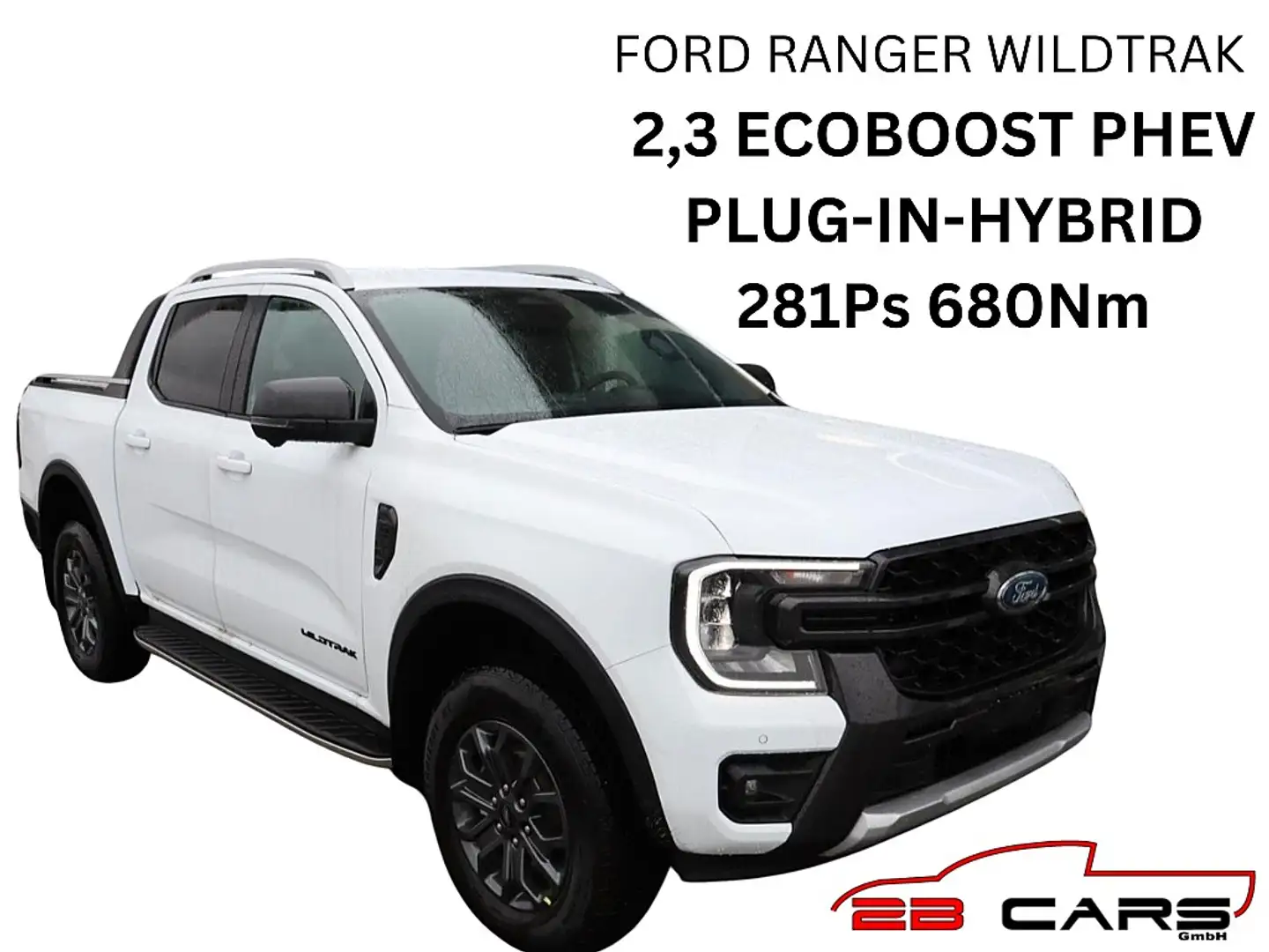 Ford Ranger Ranger DK Wildtrak e-4WD 2.3 EcoBoost 11,8kWhAu... Blanco - 1