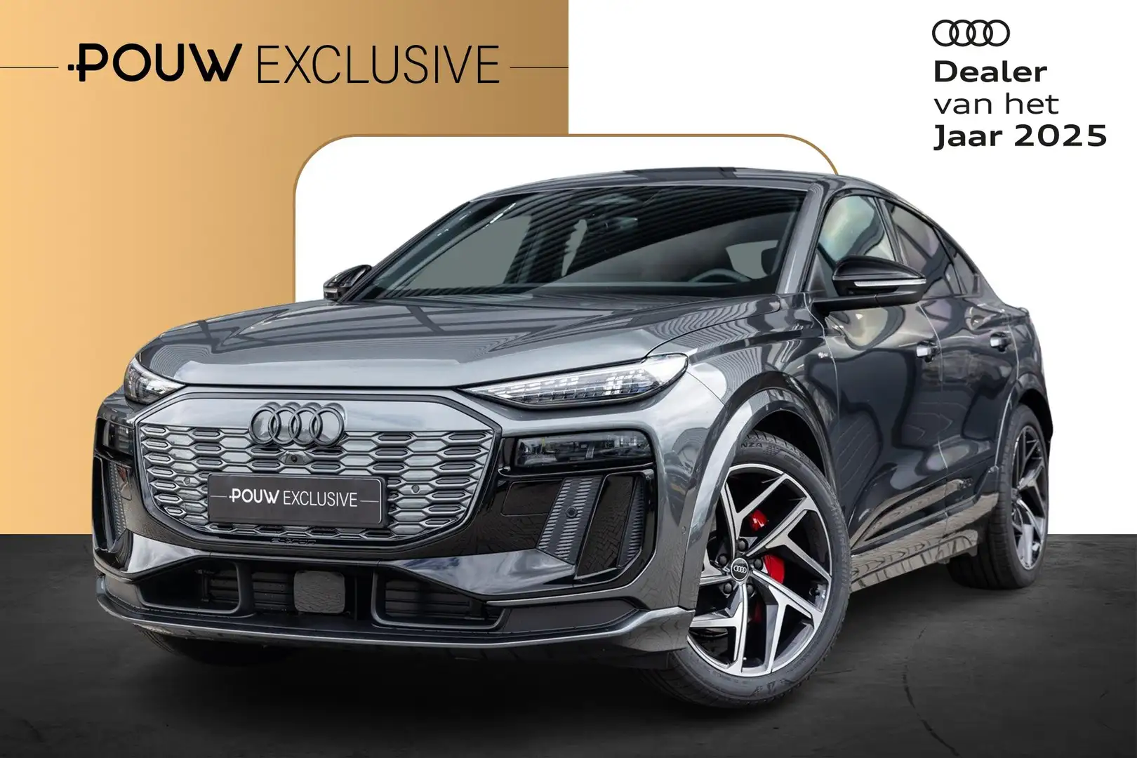 Audi Q6 Sportback e-tron 306pk S Edition Performance 100 k Gri - 1