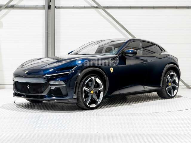 Imagine Ferrari Purosangue V12 4WD -BLU SCOZIA-CARBON-VOLL-