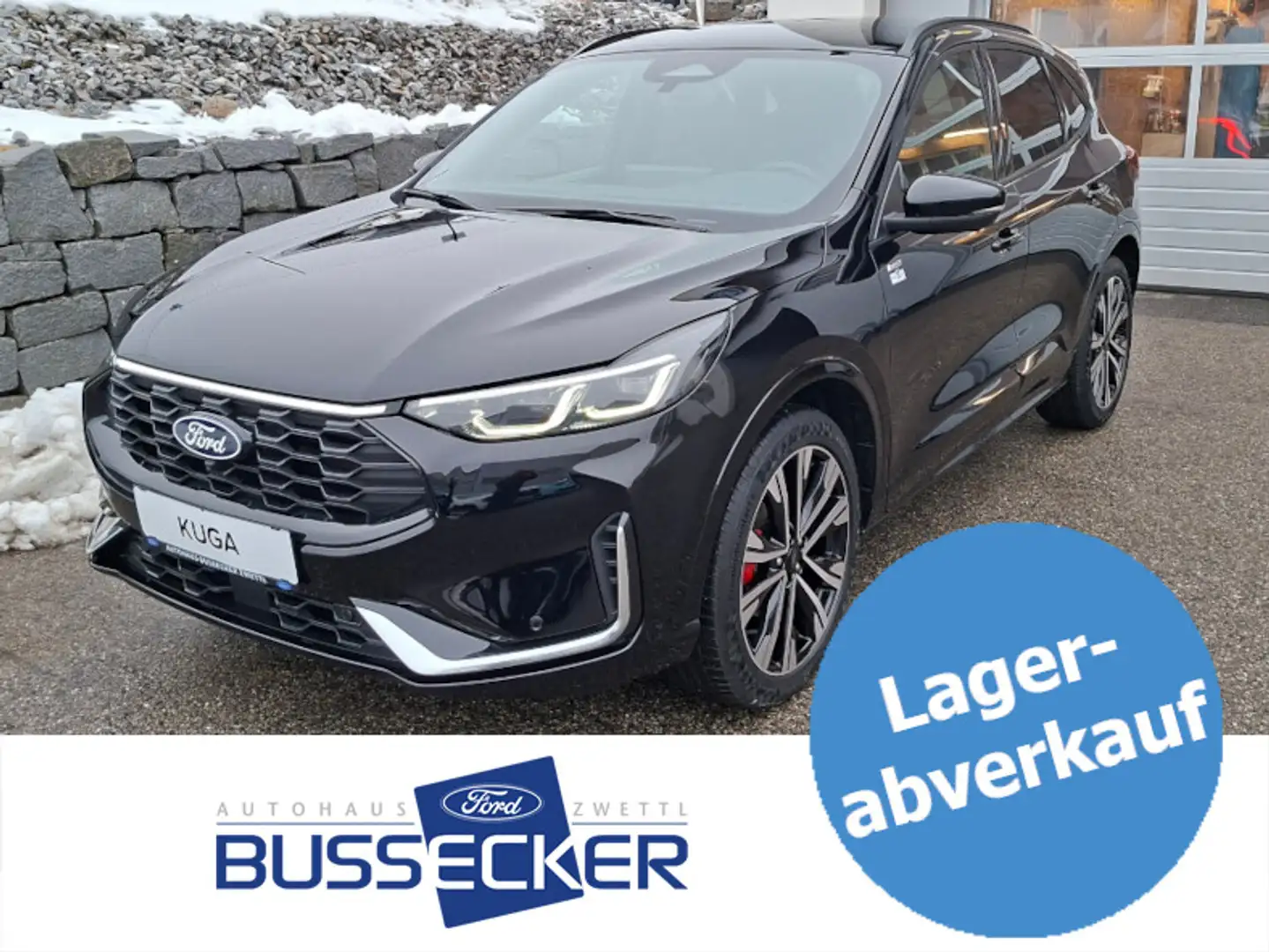 Ford Kuga 2,5 Duratec FHEV ST-Line X Allrad Aut. Schwarz - 1