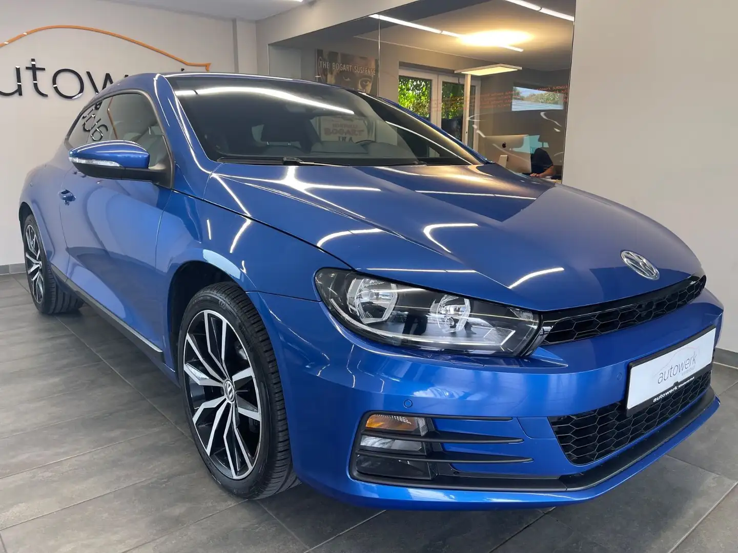 Volkswagen Scirocco 2.0 TDI BMT/Start-Stopp*DSG/Rline+/CAM* Blauw - 1