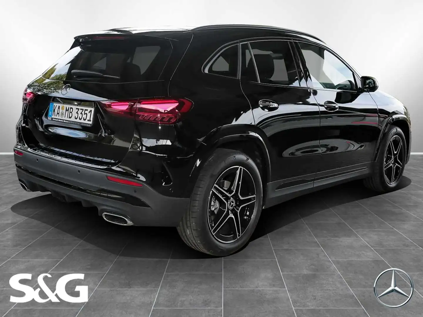 Mercedes-Benz GLA 200 AMG Night+MBUX+LED+360°+Pano+Distronic Noir - 2
