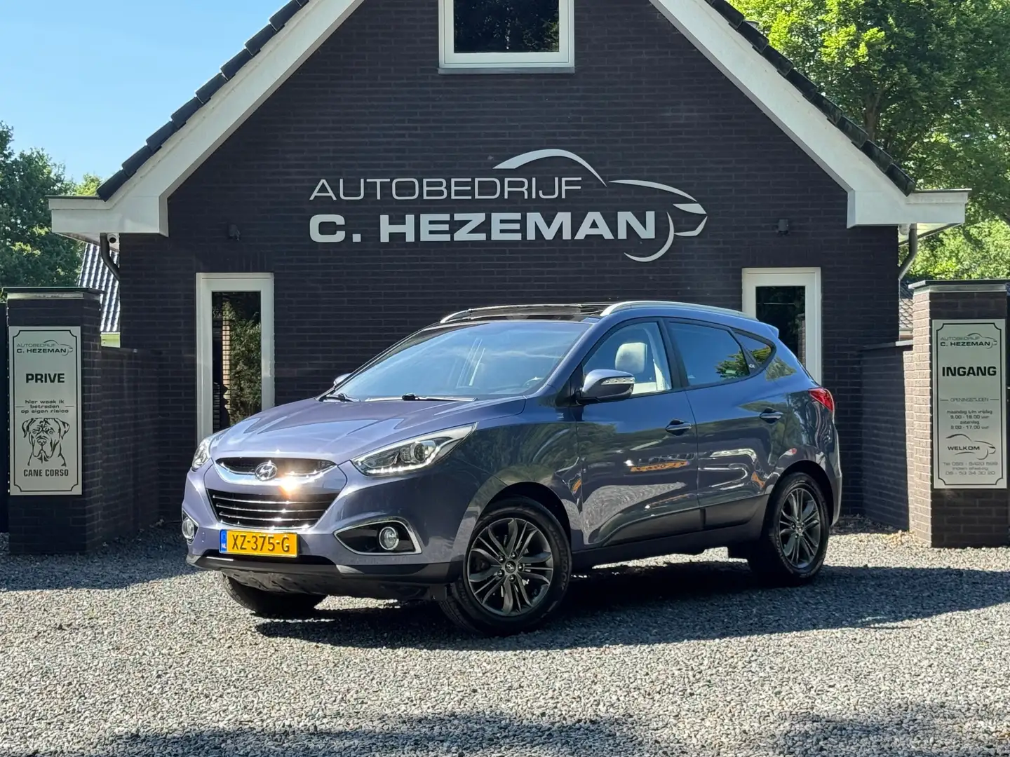 Hyundai iX35 1.6i GDI i-Vision APPLE CARPLAY ANDROID PANORAMADA Bleu - 2