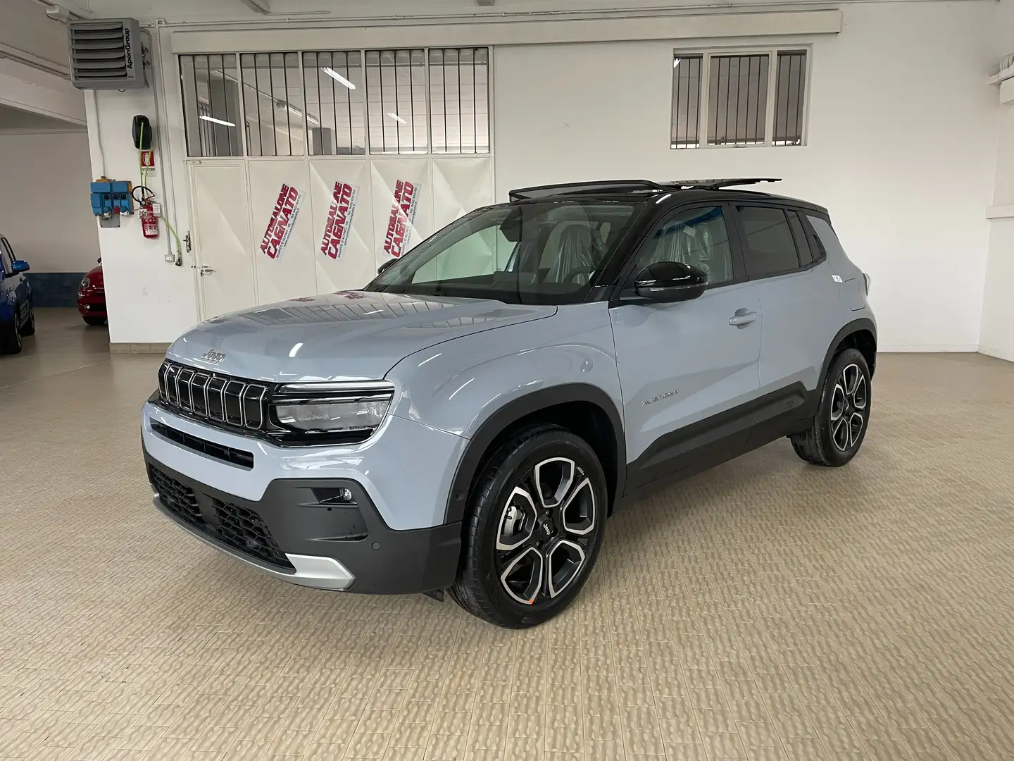 Jeep Avenger 1.2turbo Summit 100cv Km0 Grigio Stone Tetto aprib Grigio - 2