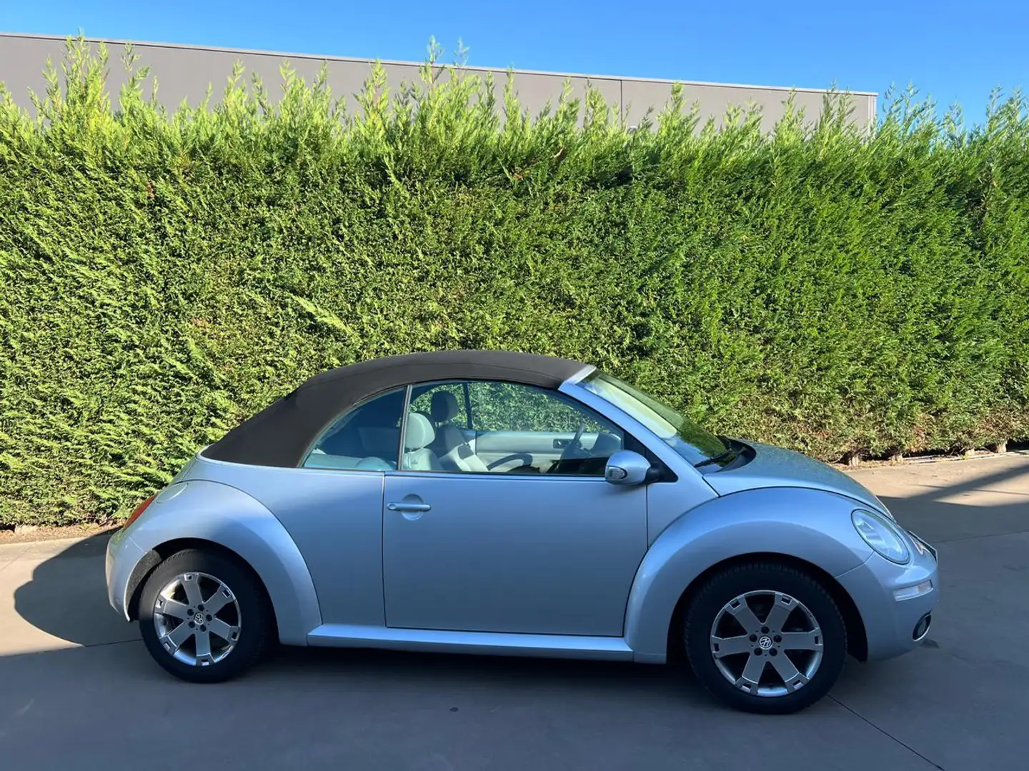 Volkswagen New Beetle 1.6 Cabrio Silber - 2