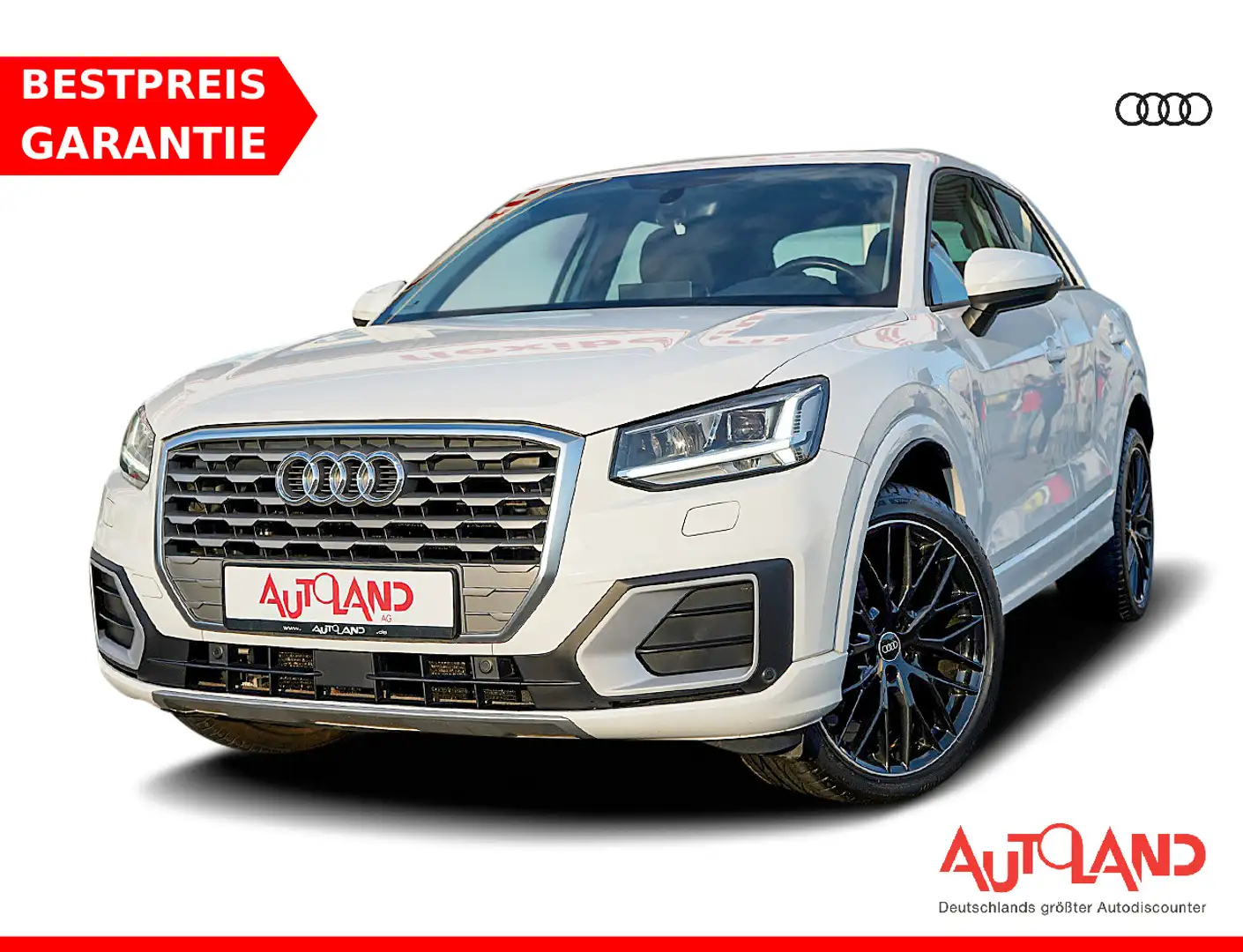 Audi Q2 1.4 TFSI sport LED Klimaaut. Navi Sitzheizung Blanc - 1