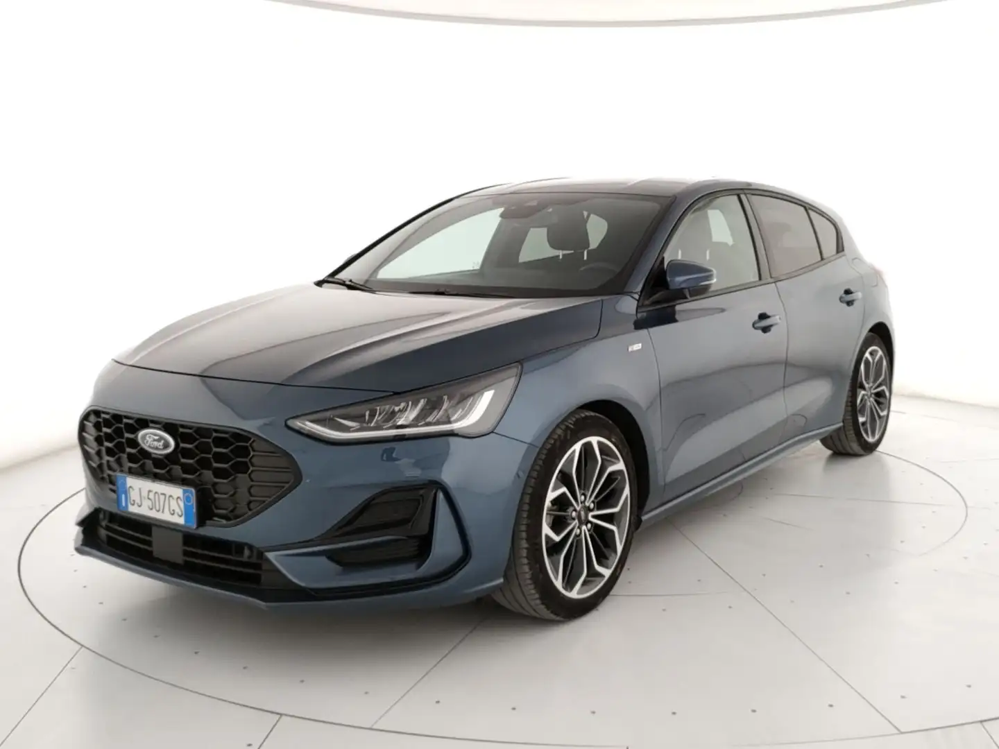 Ford Focus 1.0 ecoboost h ST-Line X 125cv powershift Silber - 1