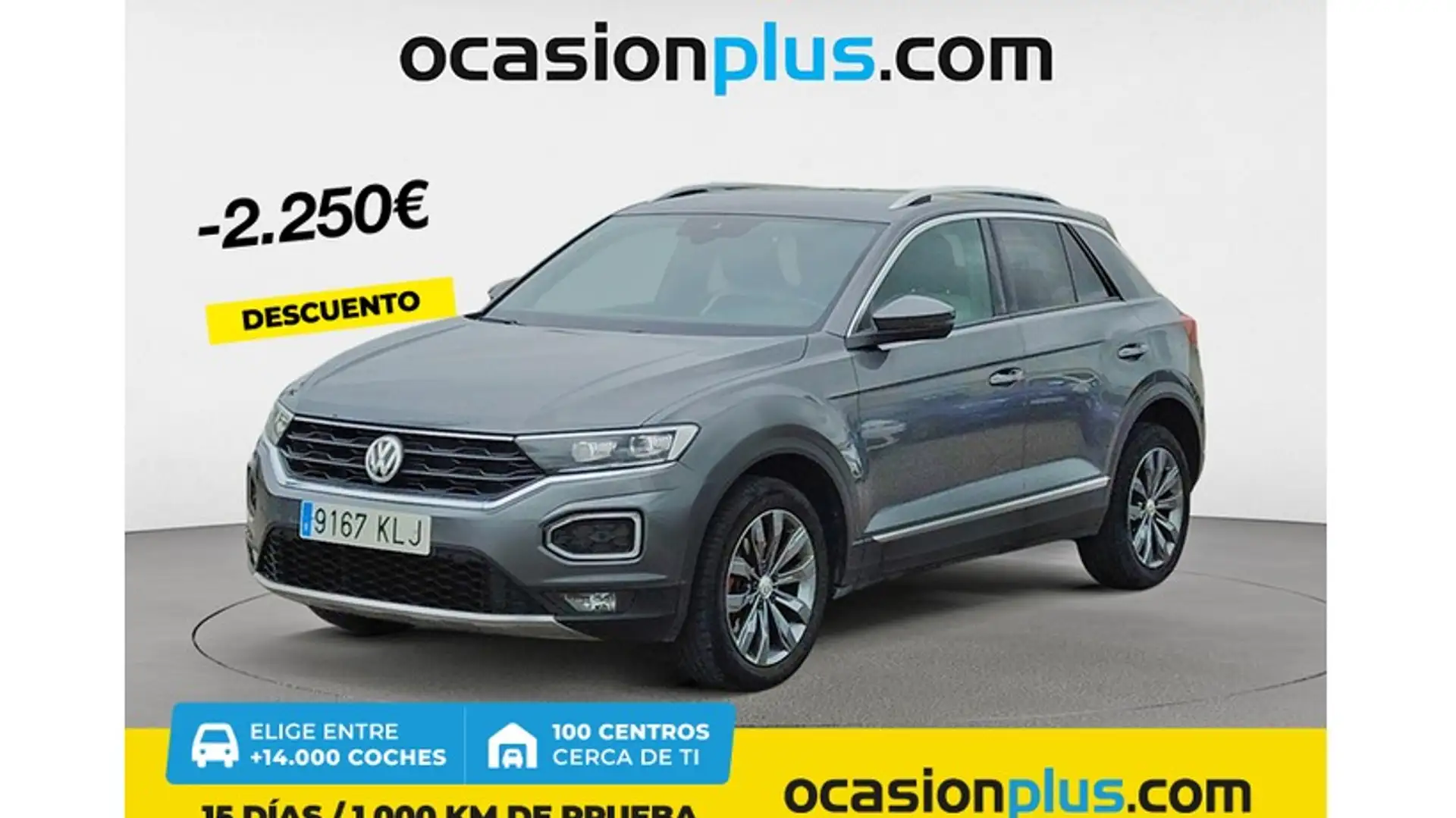 Volkswagen T-Roc 1.5 TSI Sport Gris - 1