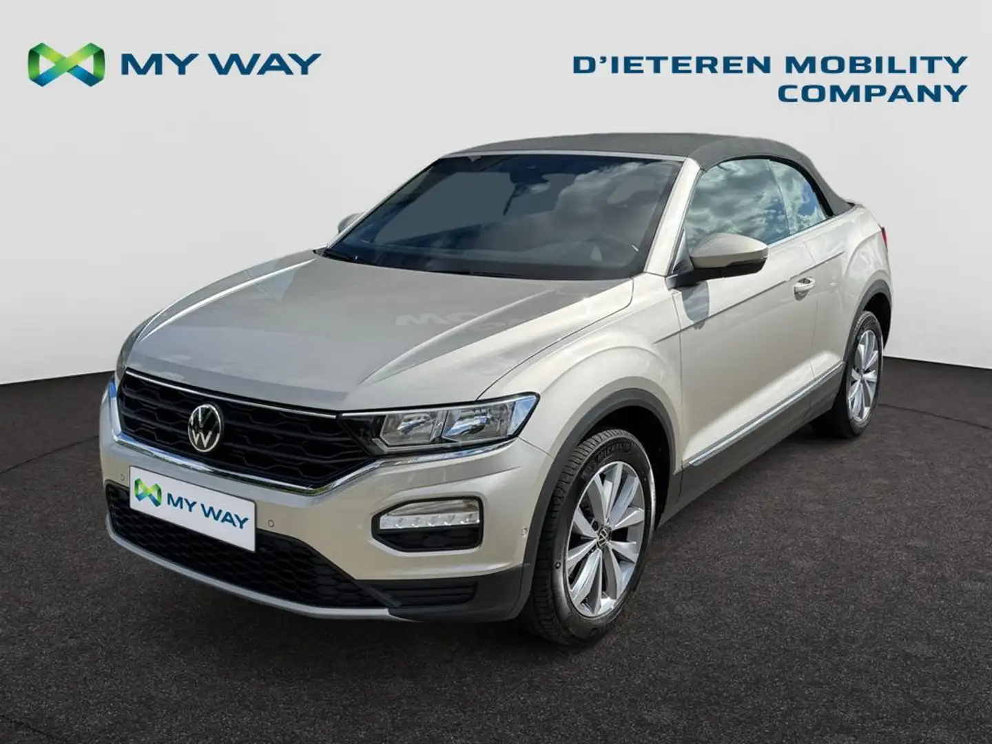 Volkswagen T-Roc Style 1.0 TSI 110 PK 6v / ACC / Camera / Apple Carplay Gris - 1