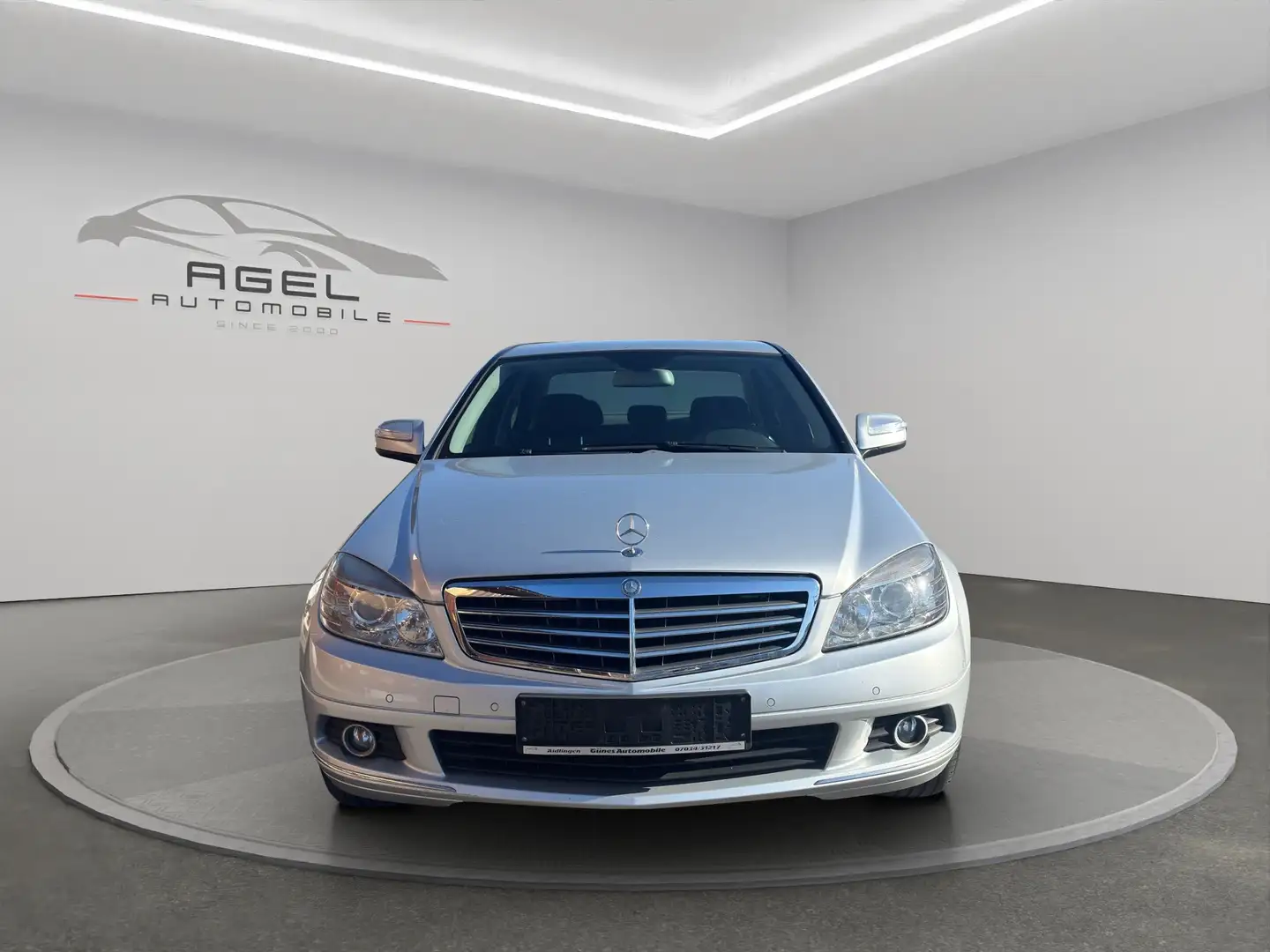 Mercedes-Benz C 200 C 200 Kompressor*Navi*Klimaauto.*PDC V/H* Plateado - 2
