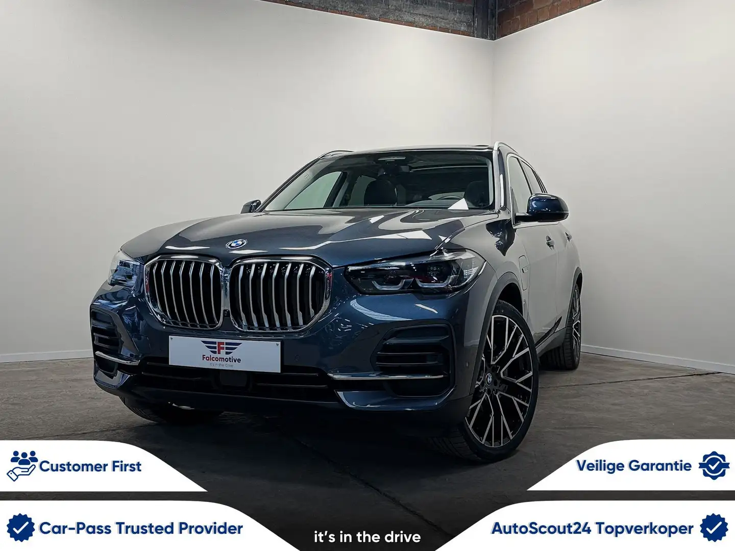 BMW X5 xDrive45e*PHEV*29.195 KM*HUD*PANO*ADAP-CRUISE* Gris - 1