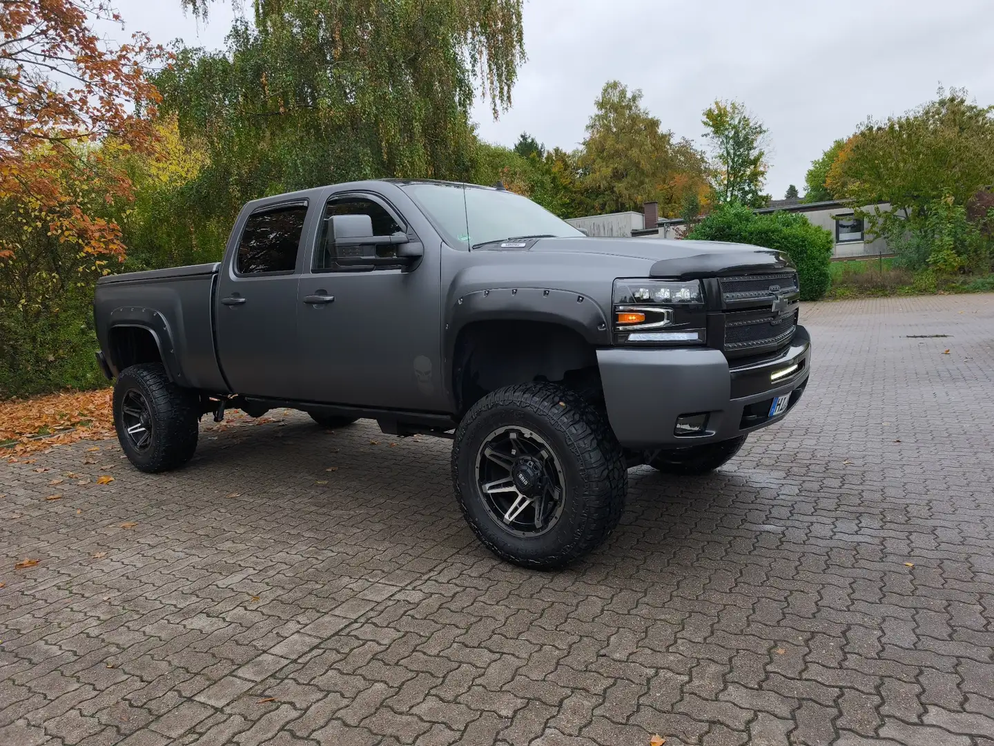 Chevrolet Silverado 2500 HD Crew Cab Gris - 1