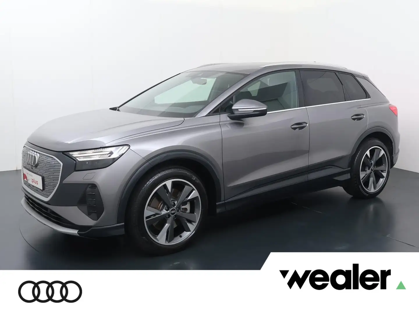 Audi Q4 e-tron 40 Launch edition Advanced 77 kWh | 204 PK | SoH 8 Gris - 1