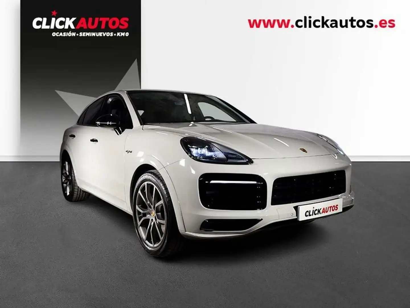 Porsche Cayenne 3.0 E-HYBRID 340CV Platinum Edition Gris - 2