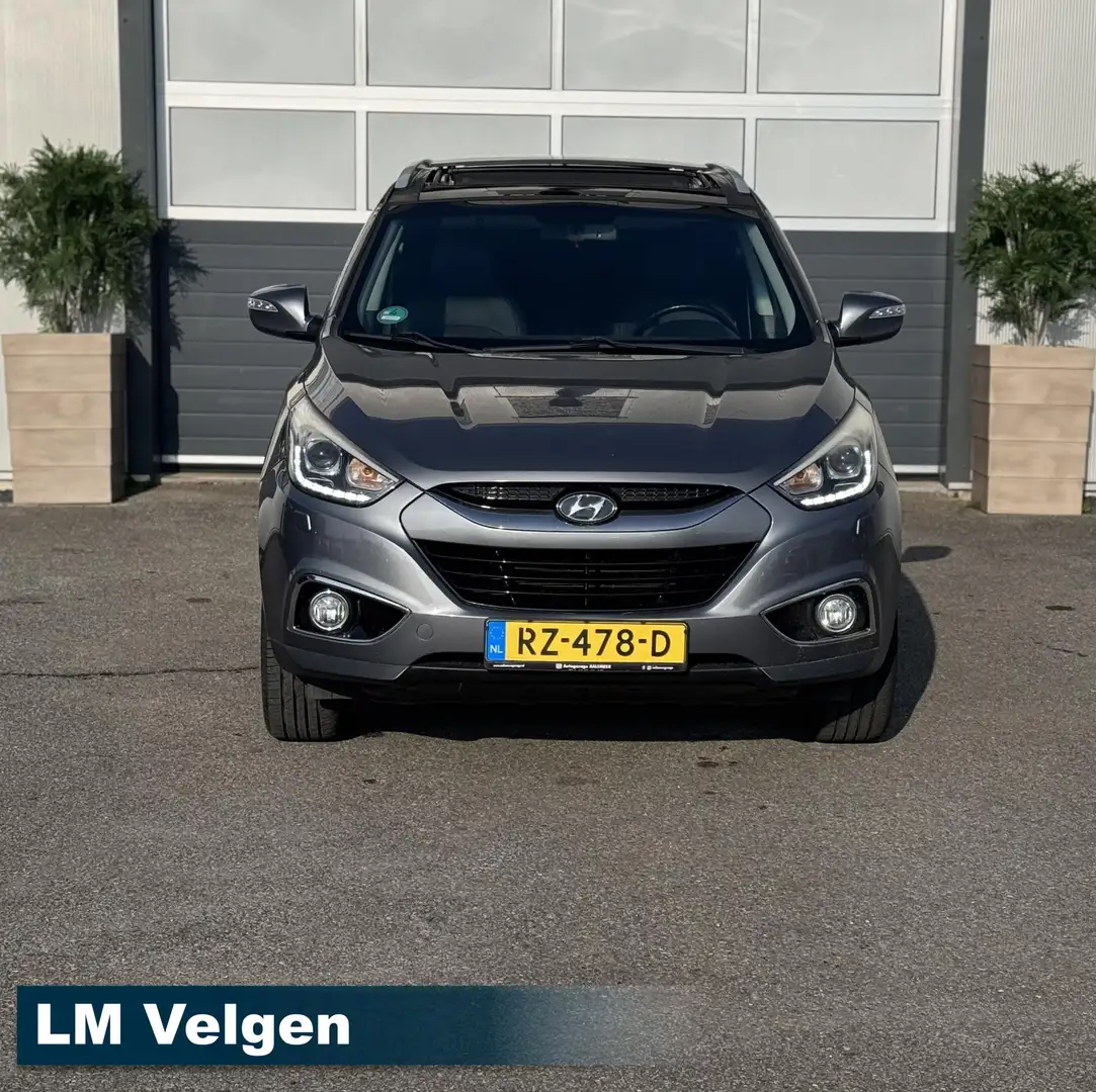 Hyundai iX35 1.6i GDI i-Vision / PANO / AIRCO/ LEER / LM VELGEN Grijs - 2