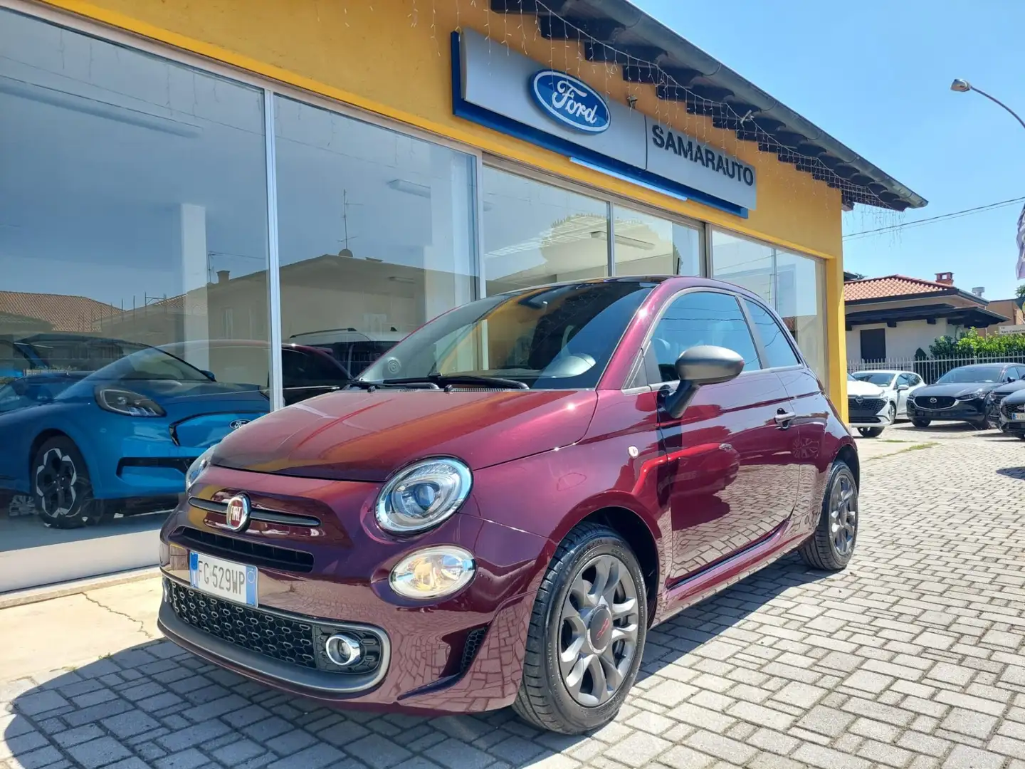 Fiat 500 500 1.2 Lounge Violet - 1
