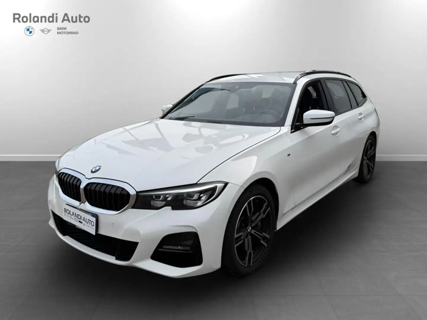 BMW 330 d Touring mhev 48V xdrive Msport auto Bianco - 1