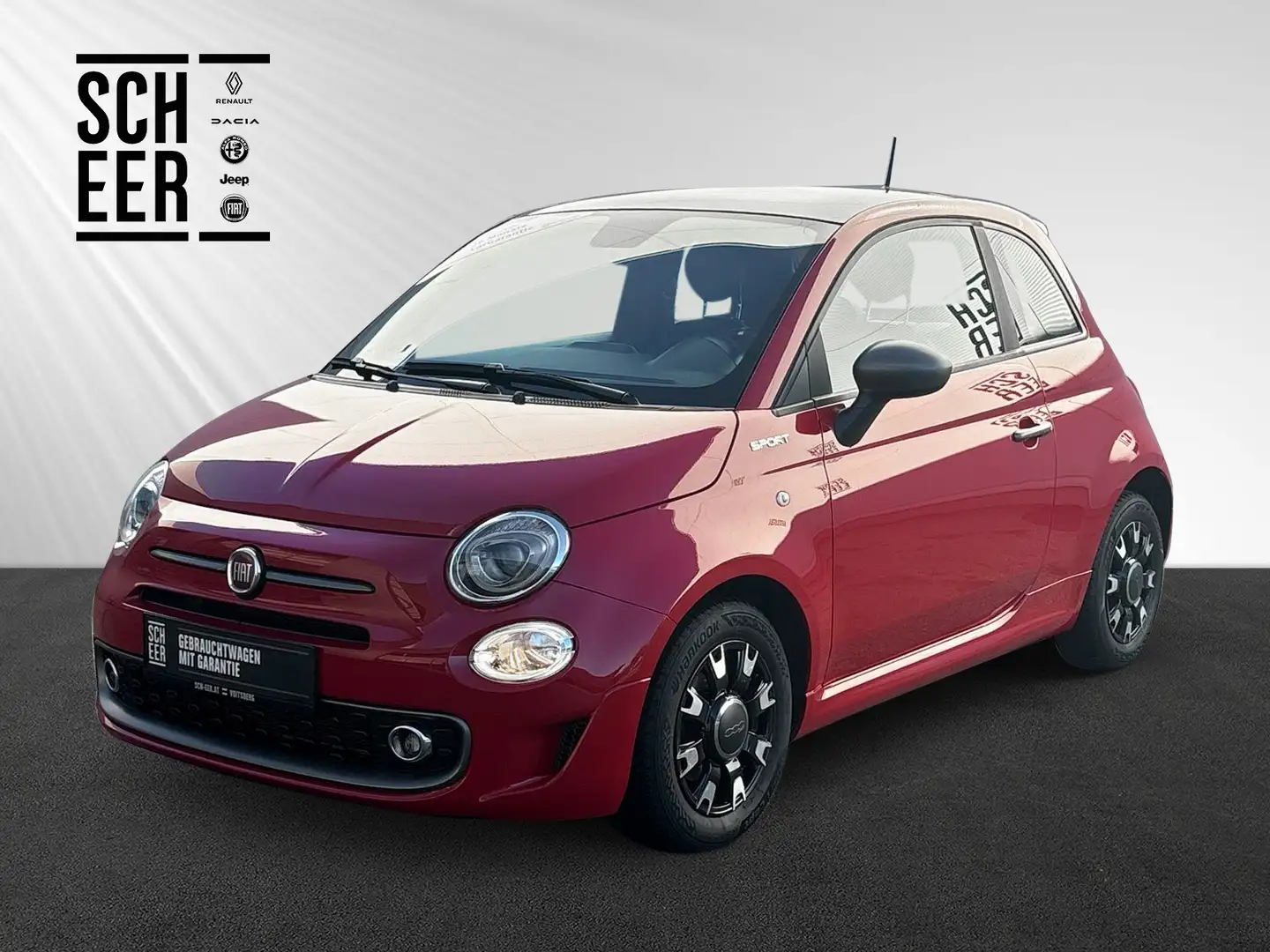 Fiat 500 Sport FireFly Hybrid 70PS Rot - 1