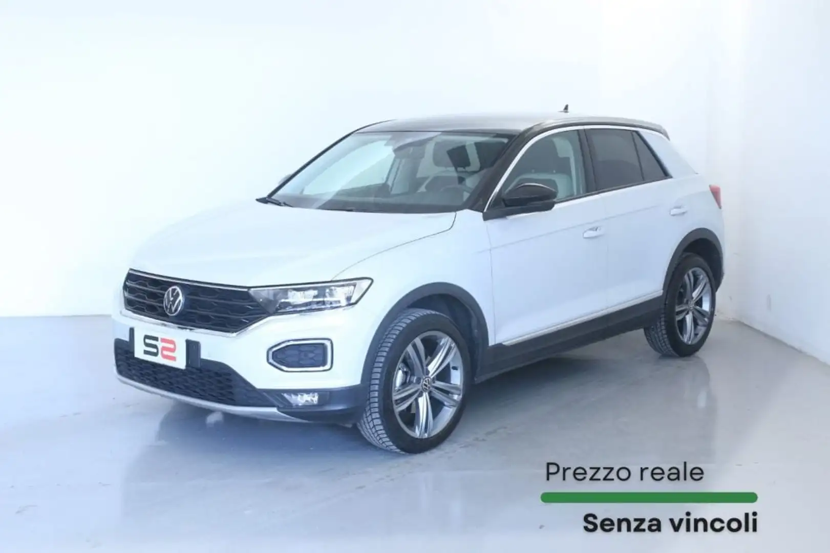 Volkswagen T-Roc 1.5 TSI ACT DSG Advanced BMT Cerchi 18/Retrocamera Bianco - 1