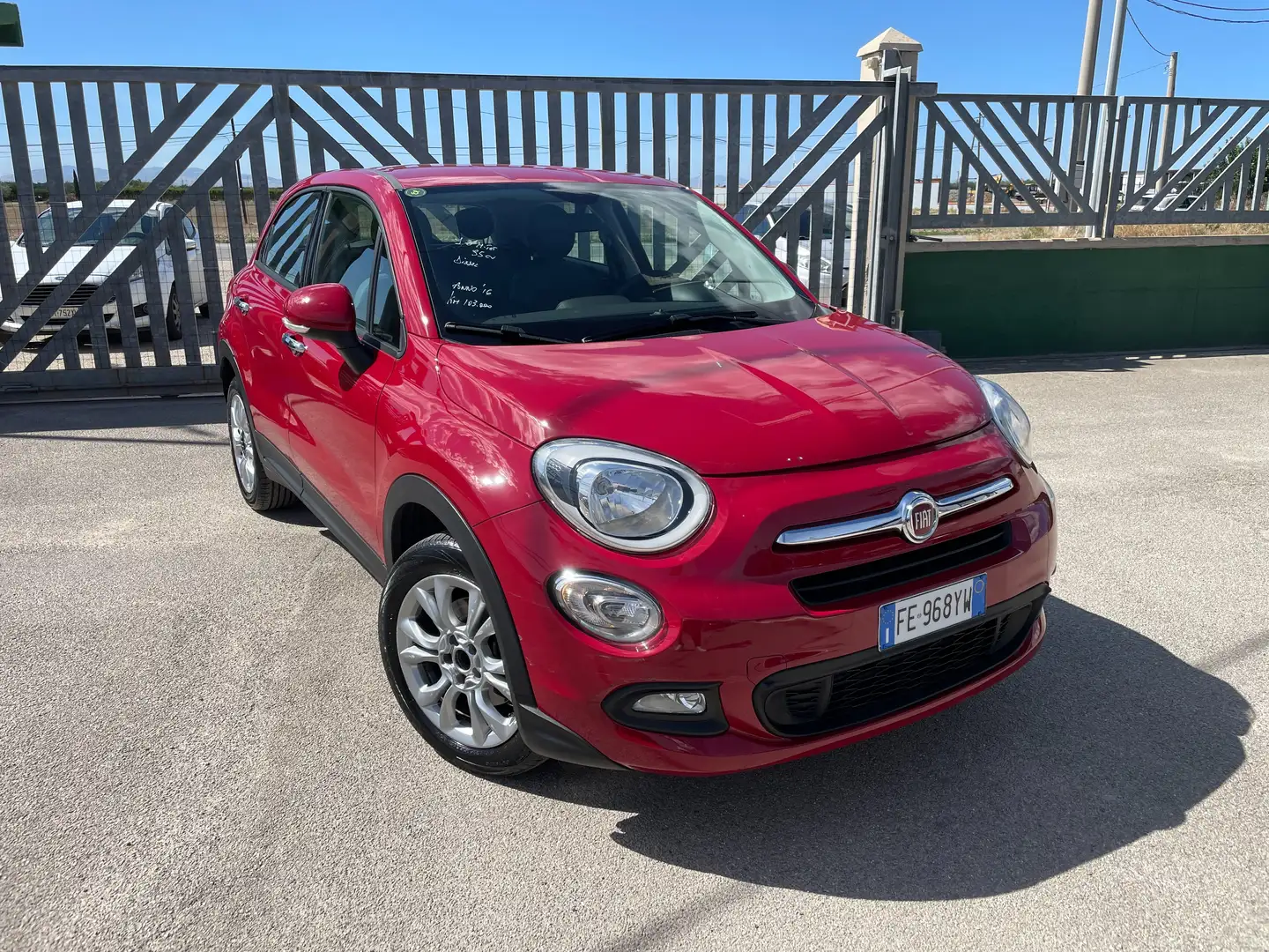 Fiat 500X 1.3 mjt Popstar 4x2 95cv Rouge - 1