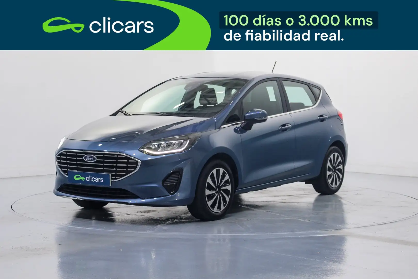 Ford Fiesta 1.0 EcoBoost MHEV Trend 125 Azul - 1