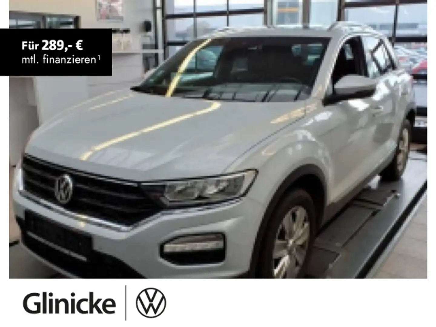Volkswagen T-Roc Sport 2.0 TDI DSG, PANO, NAVI Argent - 1