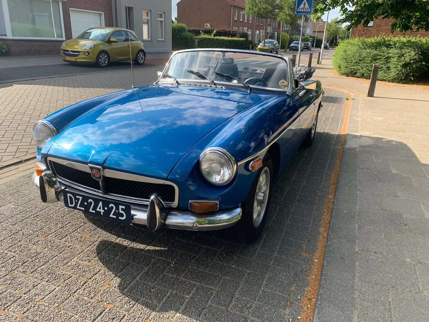 MG MGB Roadster Blauw - 2