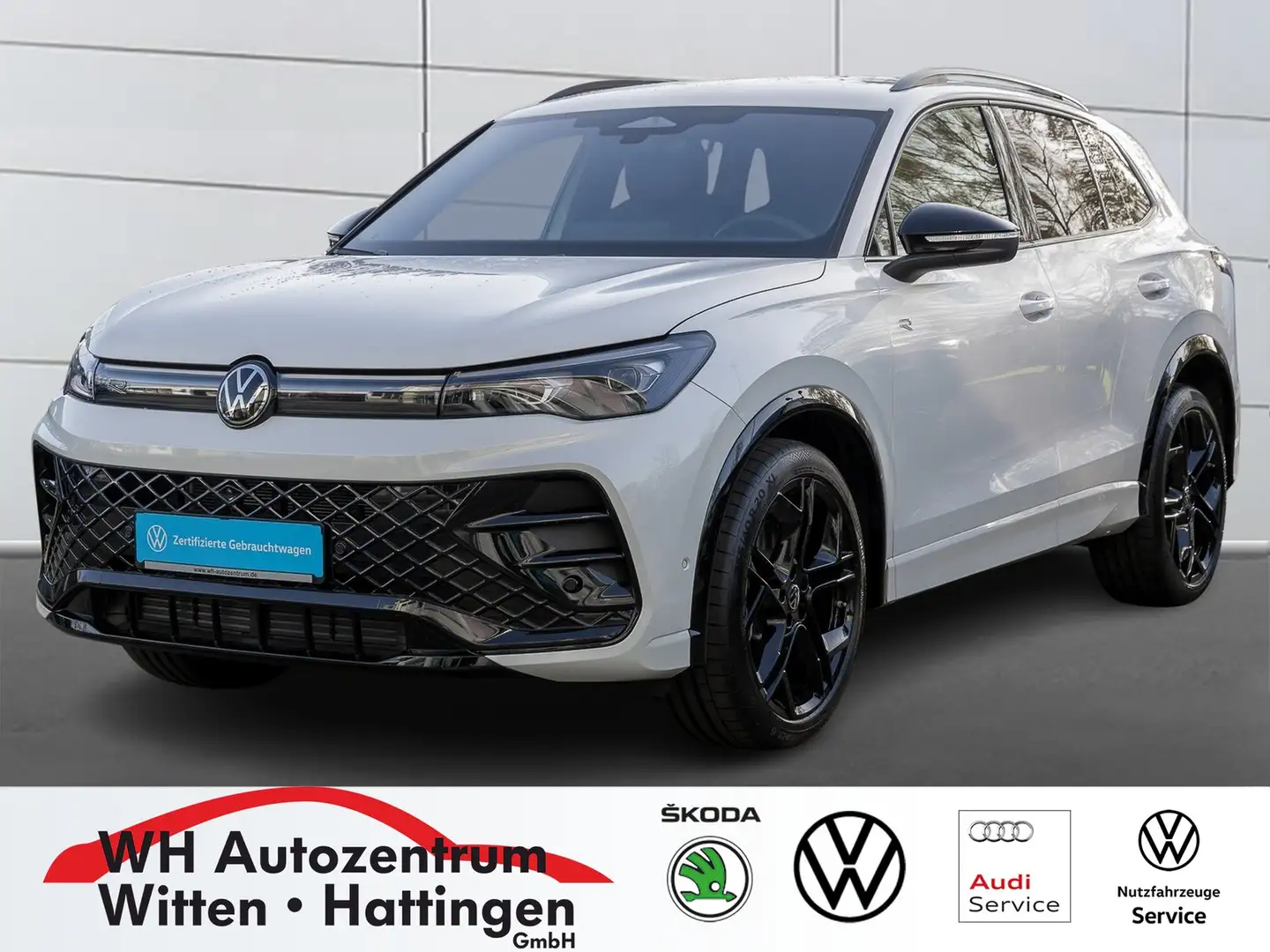 Volkswagen Tiguan 2.0 TFSI DSG 4Motion R-Line Black Style Leder, ... Weiß - 1