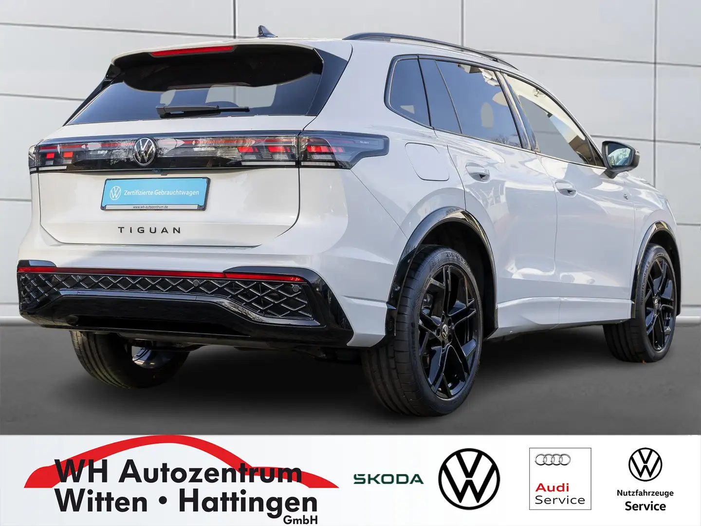 Volkswagen Tiguan 2.0 TFSI DSG 4Motion R-Line Black Style Leder, ... Weiß - 2