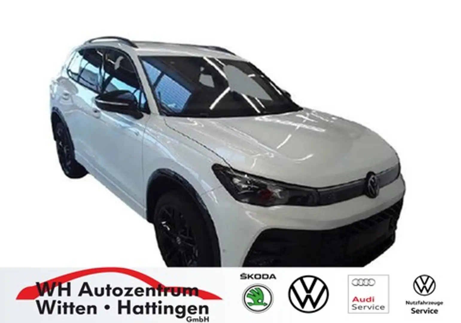 Volkswagen Tiguan 2.0 TFSI DSG 4Motion R-Line Black Style STANDHZ... Weiß - 1