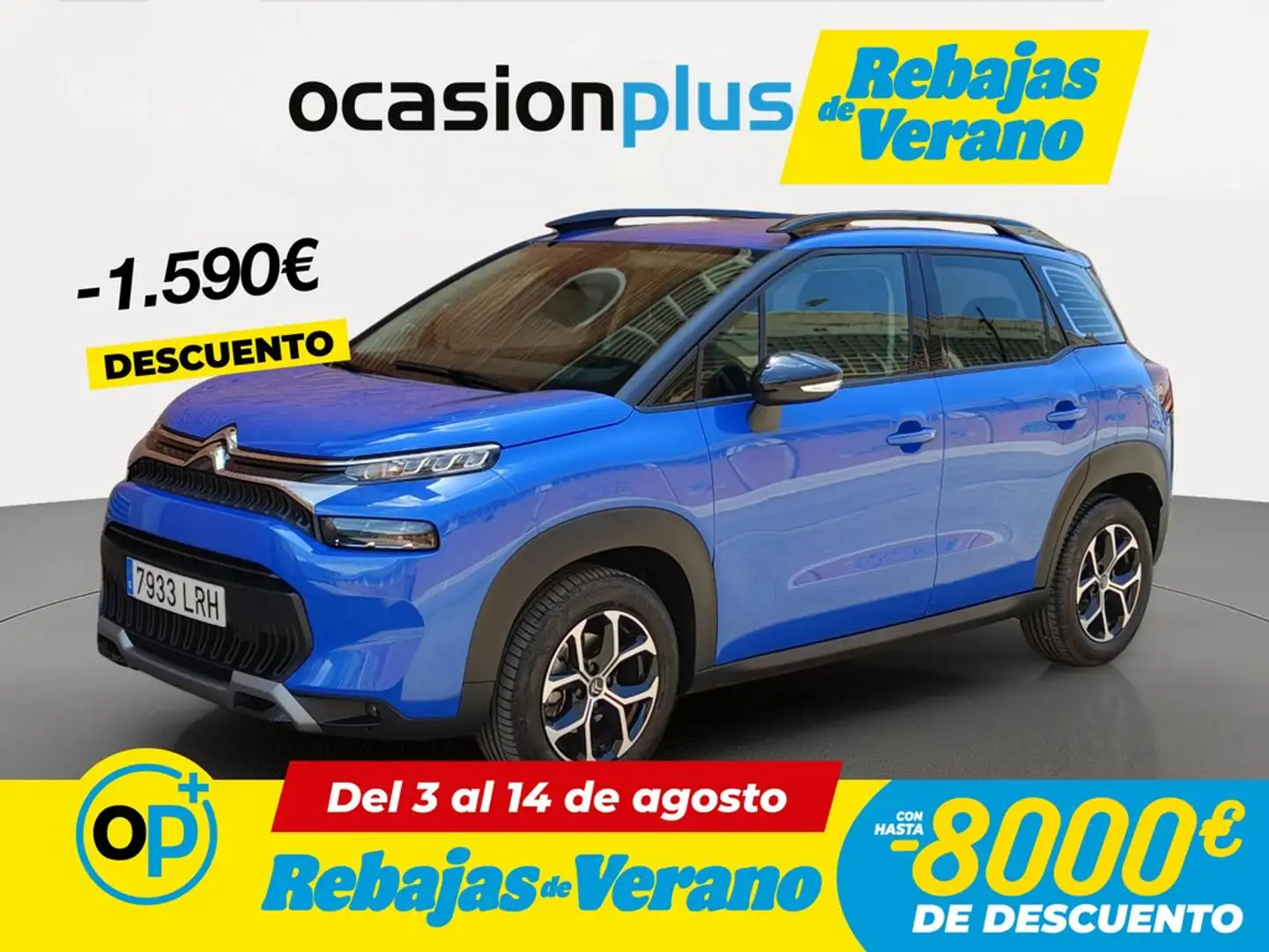 Citroen C3 Aircross Puretech S&S Feel Pack 110 Azul - 1