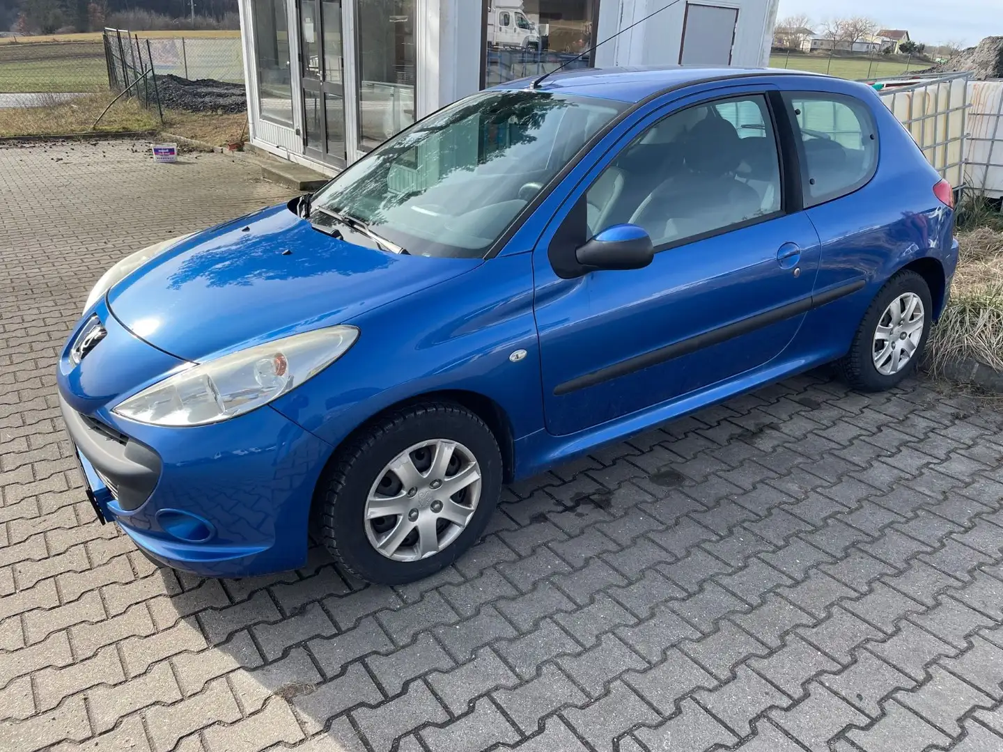 Peugeot 206 +  1.4 zweite Hand, Klimaautomatik, HU 26 Blau - 1