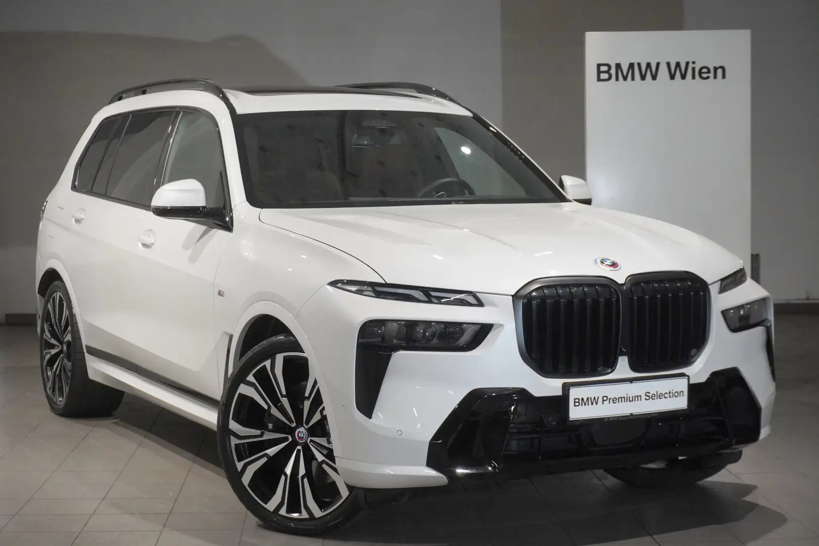 BMW X7 xDrive40d Weiß - 1