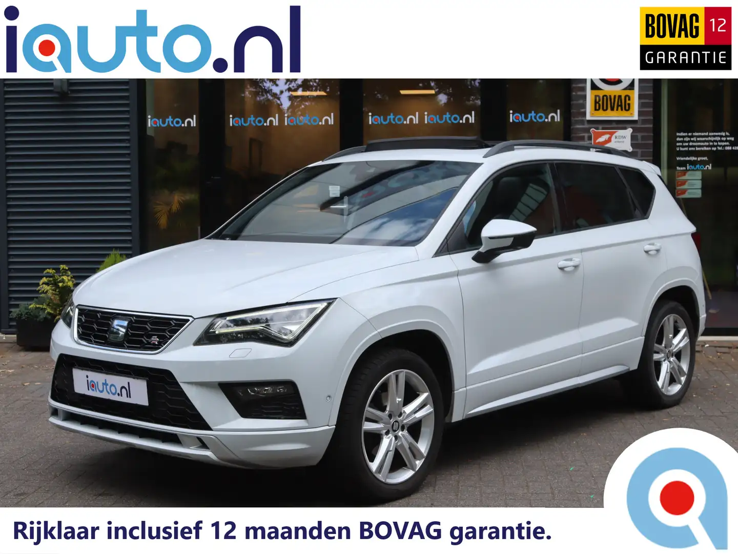 SEAT Ateca 1.5 TSI 150PK DSG FR Pano/LED/Keyless/Camera/Virtu Wit - 1