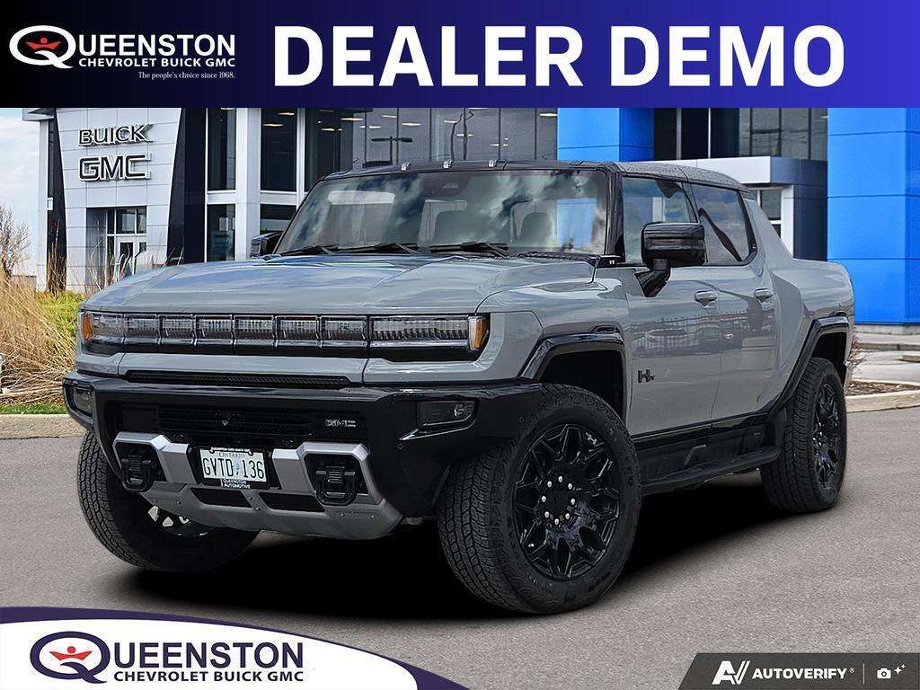 Gray 2026 GMC Hummer EV Pickup Pickup Truck All-Wheel Drive 1-Speed Automatic