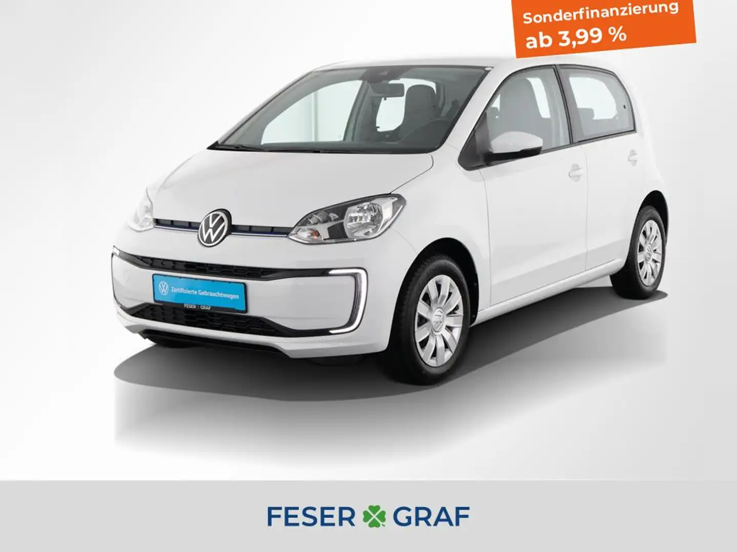 Volkswagen e-up! move up! 4-TÜRER KAMERA SHZ TEMPOMAT PDC Bianco - 1