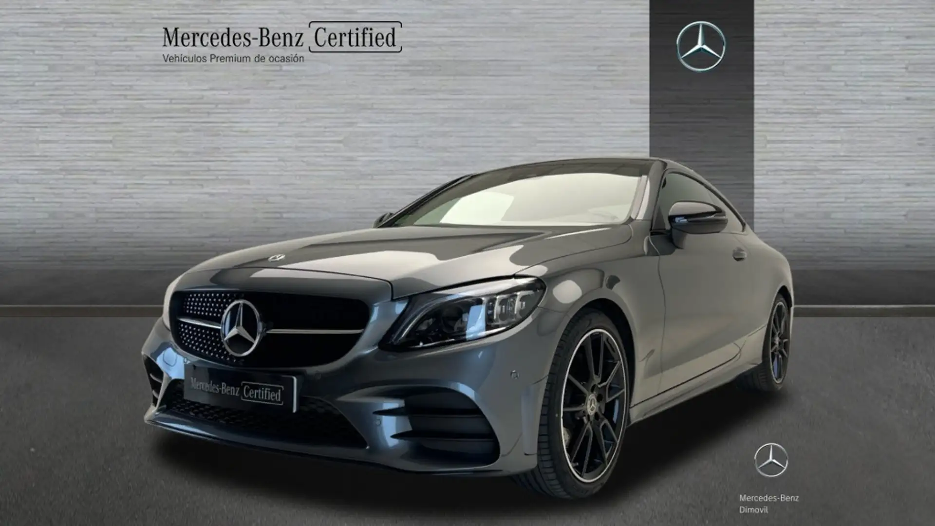 Mercedes-Benz C 220 -CLASS D COUPe AMG LINE Gris - 1