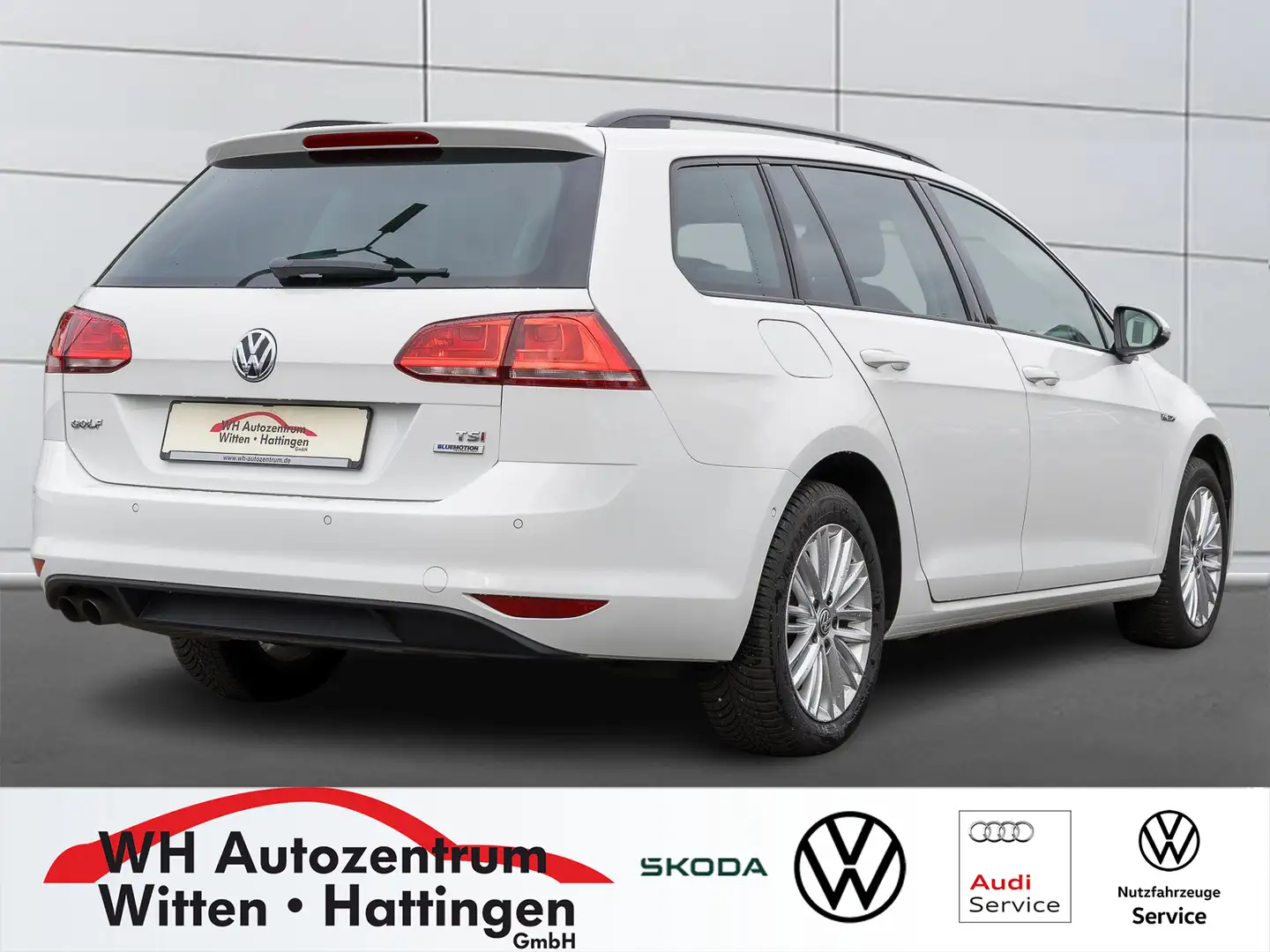 Volkswagen Golf VII Variant 1.4 TSI DSG Cup CLIMATRONIC PARK-AS... Bianco - 2