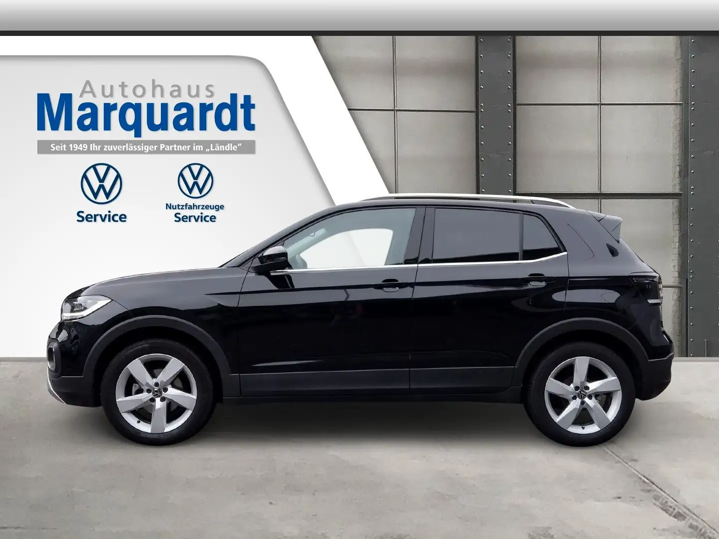 Volkswagen T-Cross Style 1.0 TSI DSG AHK Navi LED ACC Schwarz - 2