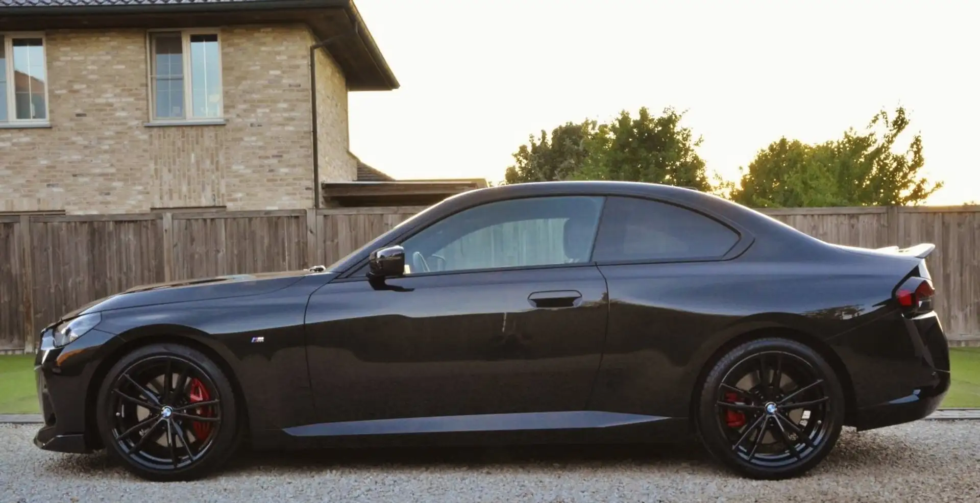 BMW 220 iA Coupé M-Pack "WIDESCREEN-LEDER-CARBON-GPS" Zwart - 1