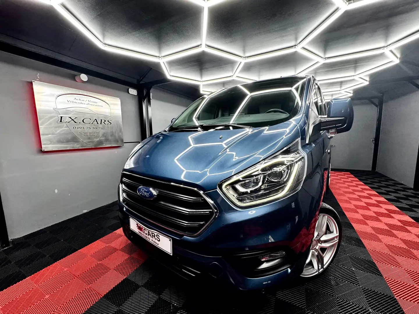 Ford Transit Custom 🔺FORDTRANSIT * BOITE AUTO*J20🔺 Grigio - 1
