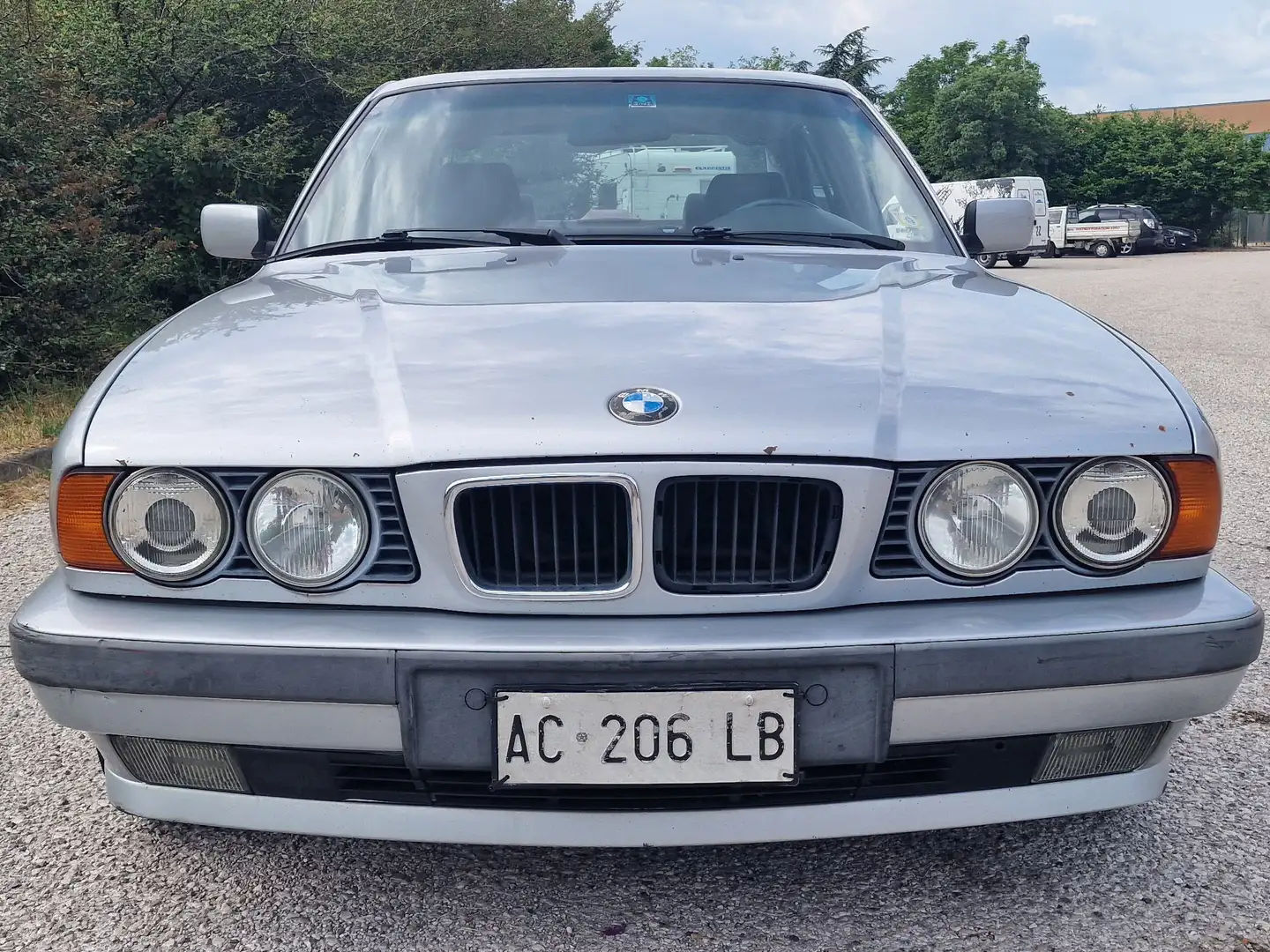 BMW 520 Serie 5 E34 Berlina 520i M50 c/abs,clima cat. Argintiu - 2