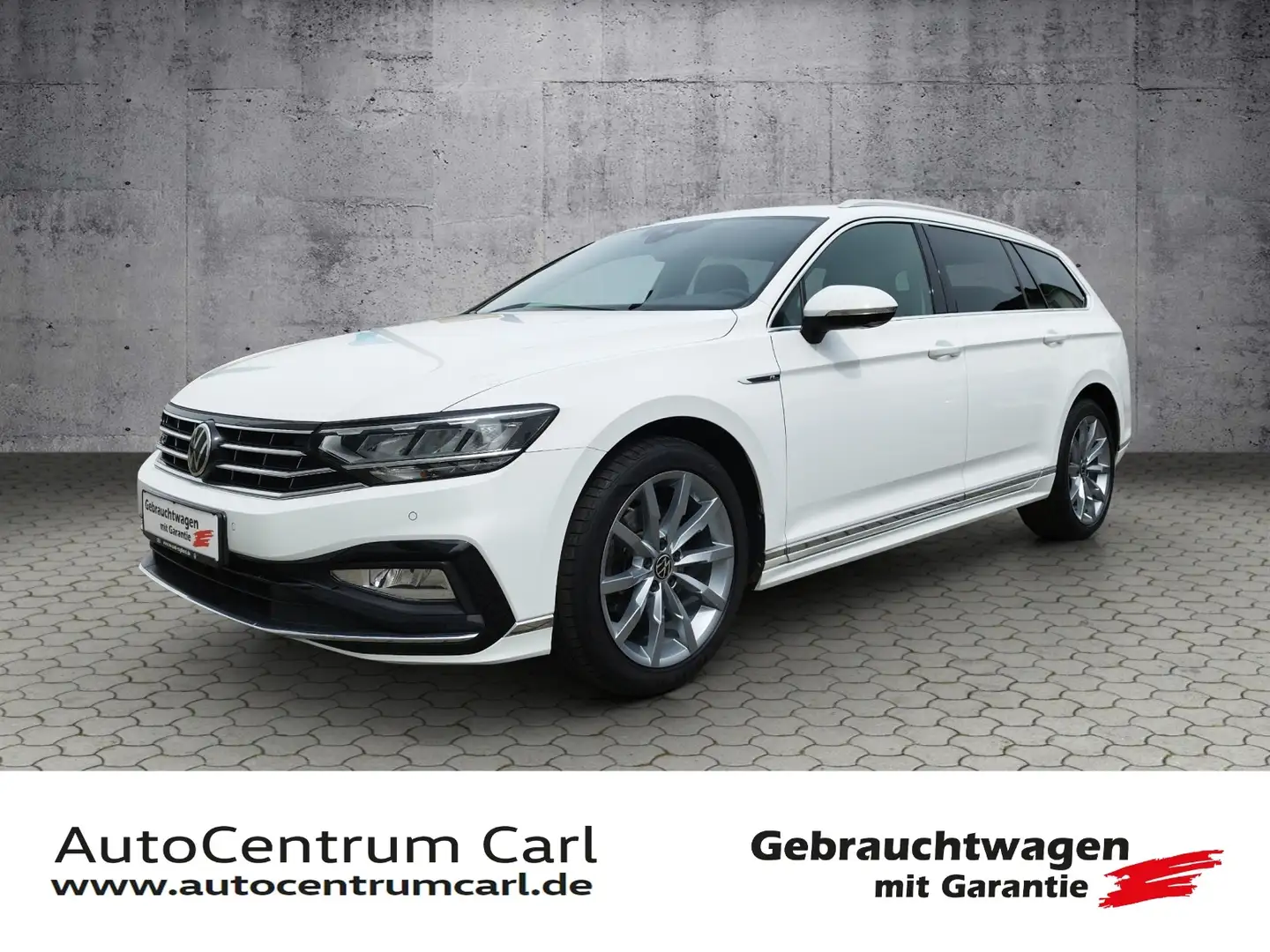 Volkswagen Passat Variant Business 2.0TDI DSG 4Mo R-line/AHK/Navi/SHZ Allra Blanc - 1